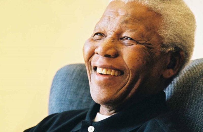 Nelson Mandela Smiling